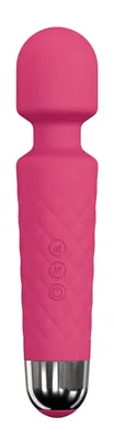 Вібромасажер Dorcel Wand Wanderful Magenta, рожевий, силікон