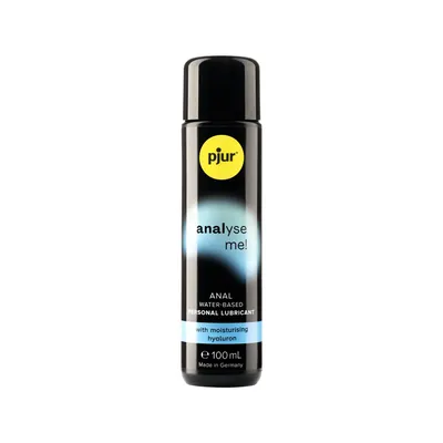 Анальний лубрикант pjur analyse me! Moisturising, 100 мл, на водній основі, з гіалуроном