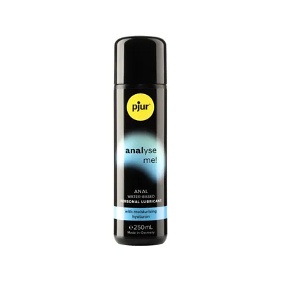 Анальний лубрикант Pjur analyse me! Moisturising, 250 мл, на водній основі з гіалуроном