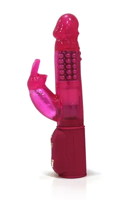 Вібратор-кролик Dorcel Orgasmic Rabbit Pink із перлинним масажем