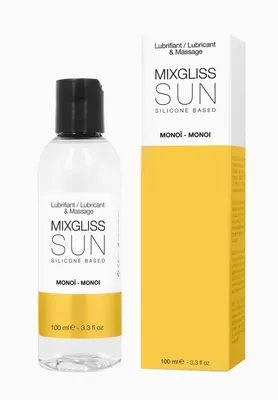 Лубрикант на силіконовій основі MixGliss SUN MONOI, 100 мл, з ароматом моноі