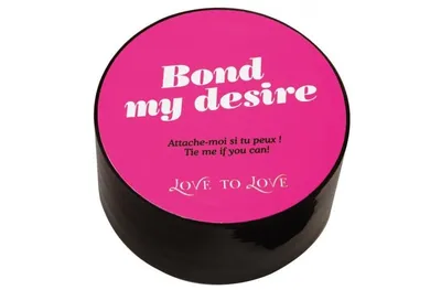 Скотч для бондажу Love To Love BOND MY DESIRE (15 м) Чорний