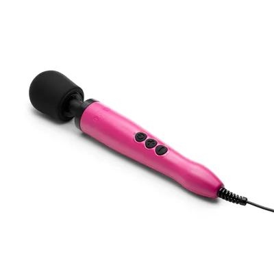 Вібромасажер Doxy Wand Original, рожевий, живлення від мережі 220В