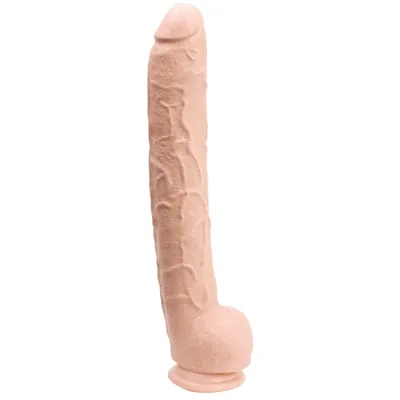 Фалоімітатор Doc Johnson Dick Rambone Cock, тілесний, довжина 42 см, ПВХ