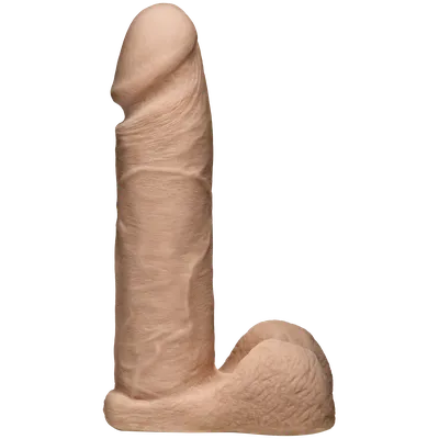 Фалоімітатор Doc Johnson Vac-U-Lock 8 Inch ULTRASKYN Cock, тілесний колір