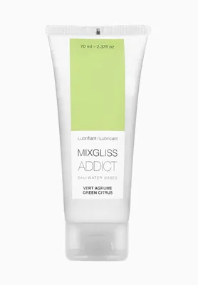 Лубрикант на водній основі MixGliss Addict Green Citrus, лайм (70 мл)