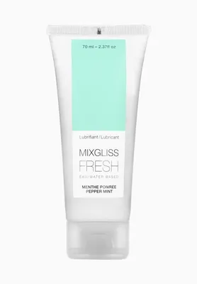 Лубрикант на водній основі MixGliss FRESH Pepper mint, 70 мл