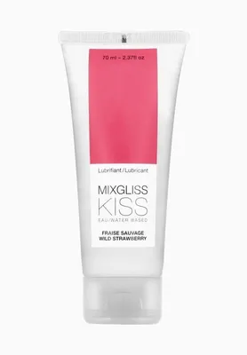Лубрикант на водній основі MixGliss KISS Wild Strawberry, 70 мл