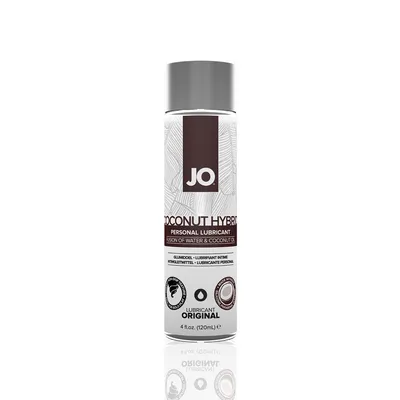 Лубрикант-крем JO Coconut Hybrid ORIGINAL з кокосовою олією, 120 мл