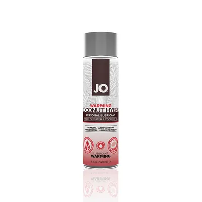 Лубрикант-крем JO Silicone Free Hybrid Warming з кокосовою олією, 120 мл