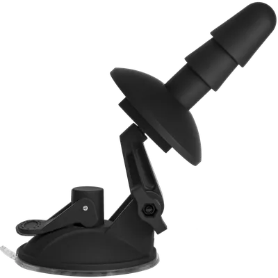 Кріплення для душу з присоскою Doc Johnson Vac-U-Lock Deluxe Suction Cup Plug, чорне