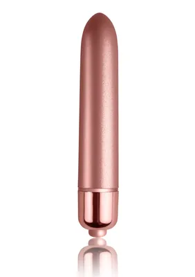 Віброкуля Rocks Off RO-90mm Touch of Velvet Rose Blush, 10 режимів вібрації