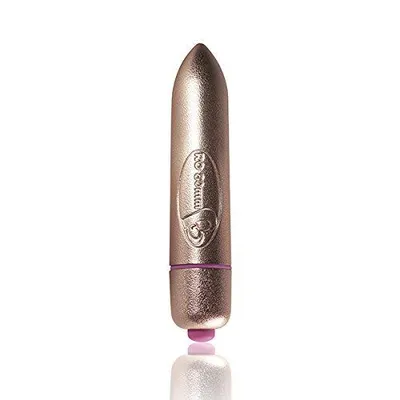 Віброкуля Rocks Off RO-80mm 7 Speed Precious Golden Passion, золотиста