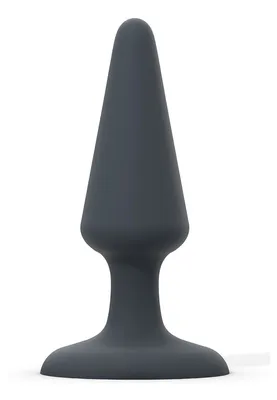 Анальна пробка Dorcel Best Plug M, чорна, максимальний діаметр 4,1 см