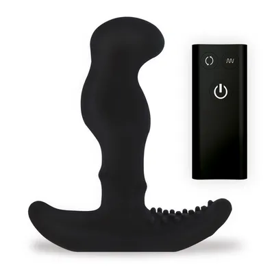 Масажер простати Nexus G-Stroker з рухомими намистинами та пультом ДК, чорний