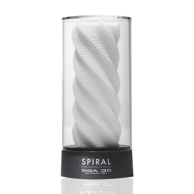 Мастурбатор Tenga 3D Spiral, білий