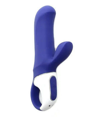 Вібратор-кролик Satisfyer Vibes Magic Bunny, синій, два мотори