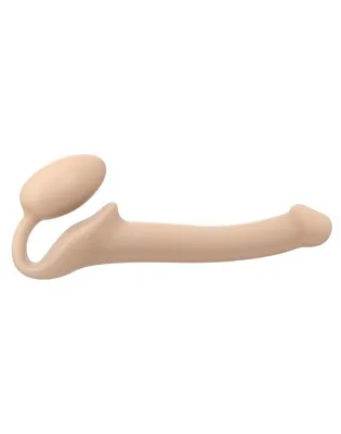 Безремінний страпон Strap-On-Me Flesh S, тілесний, діаметр 2,7 см