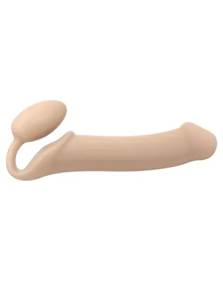Безремінний страпон Strap-On-Me Flesh XL, тілесний, діаметр 4,5 см