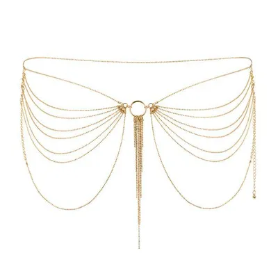 Ланцюжок на тіло Bijoux Indiscrets MAGNIFIQUE Waist Chain, золотистий