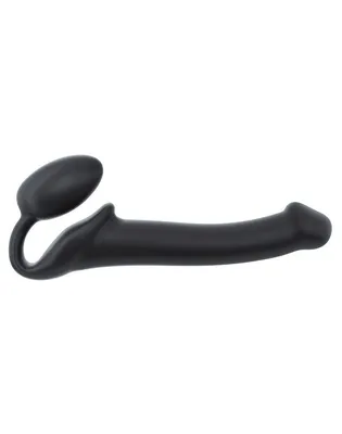 Безремінний страпон Strap-On-Me Black M, діаметр 3,3 см