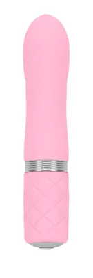 Міні-вібратор Pillow Talk Flirty Pink з кристалом Swarovski