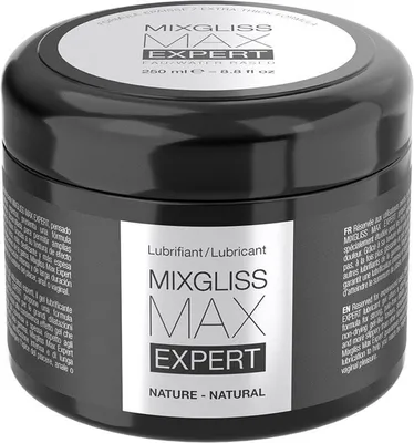 Лубрикант-гель MixGliss Max Expert для фістингу та анального сексу, 250 мл