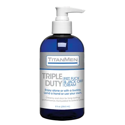 Густий лубрикант для фістингу Doc Johnson TitanMen - Triple Duty, 236 мл