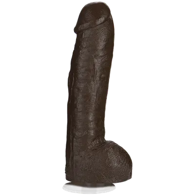 Фалоімітатор Doc Johnson BAM - Huge 13 Inch Realistic Cock, чорний