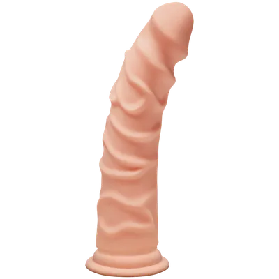 Фалоімітатор Doc Johnson The D - Ragin D - 8 Inch Without Balls ULTRASKYN, тілесний