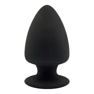 Анальна пробка SilexD (Model 1 size L), двошарова, силікон + SILEXPAN, діаметр 7,5 см