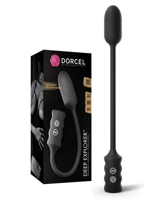 Віброяйце Dorcel Deep Explorer, чорне