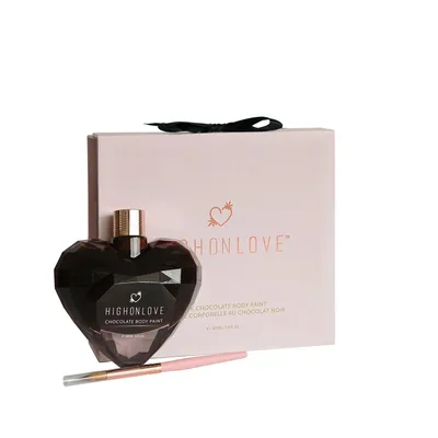 Фарба для тіла HighOnLove Chocolate Body Paint, шоколад, 100 мл