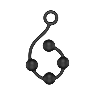 Анальні кульки Nexus Excite Medium Anal Beads, силікон, діаметр 2,5 см