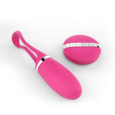 Віброяйце Dorcel Secret Delight Magenta з пультом ДУ та голосовим керуванням
