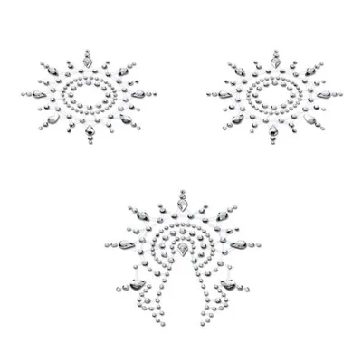 Пестіс з кристалів Petits Joujoux Gloria set of 3 - Silver