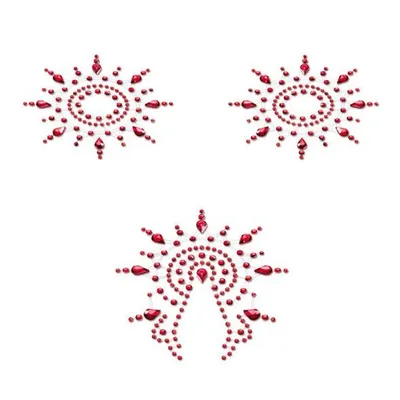 Пестіс з кристалів Petits Joujoux Gloria set of 3 - Red