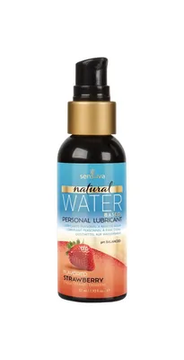 Лубрикант на водній основі Sensuva Natural Water-Based Strawberry, 57 мл