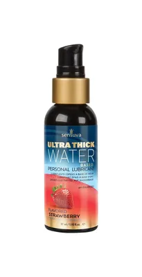 Лубрикант на водній основі Sensuva Ultra-Thick Water-Based Strawberry, 57 мл
