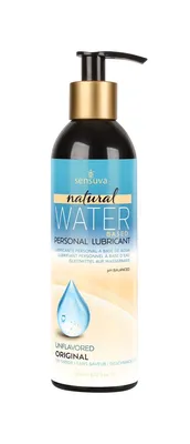 Лубрикант на водній основі Sensuva - Natural Water-Based, 240 мл