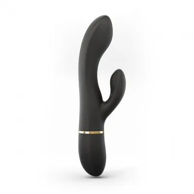 Вібратор-кролик Dorcel Glam Rabbit, гнучкий стовбур, стимуляція точки G, 2 мотори