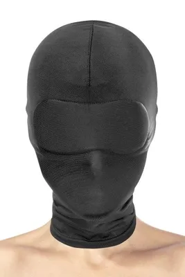 Капюшон для БДСМ Fetish Tentation Closed Hood з закритими очима та ротом