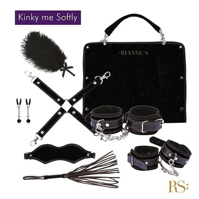 Набір для BDSM RIANNE S — Kinky Me Softly Black, кейс 31×40 см