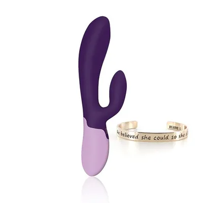 Вібратор-кролик Rianne S Xena Rabbit Vibrator Purple/Lilac з підігрівом