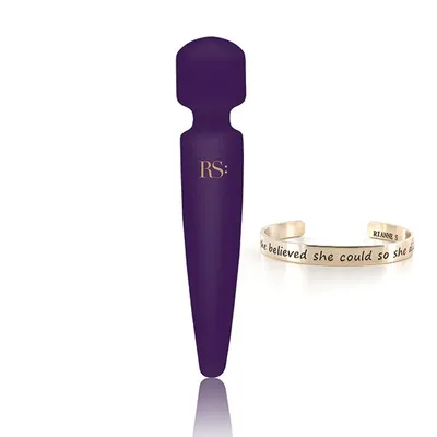 Вібромасажер RIANNE S Bella Mini Body Wand, фіолетовий