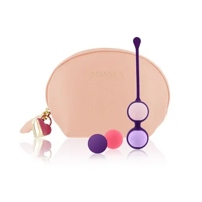 Набір вагінальних кульок RIANNE S Pussy Playballs Coral/Nude, 4 шт., 15-55 г