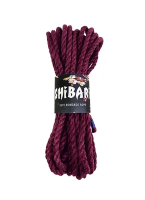 Джутова мотузка для шибарі Feral Feelings Shibari Rope, 8 м, фіолетова