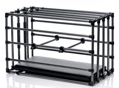 Розбірна бондажна клітка Kennel Adjustable Bondage Cage, Master Series (США)