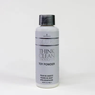 Пудра для догляду за іграшками Sensuva Think Clean Thoughts Toy Powder (56 г)