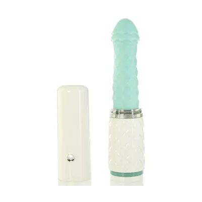 Вібратор-пульсатор Pillow Talk Feisty Thrusting Vibrator з присоскою, Teal